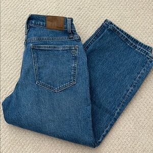 Madewell Perfect Vintage Wide Leg Crop Jeans